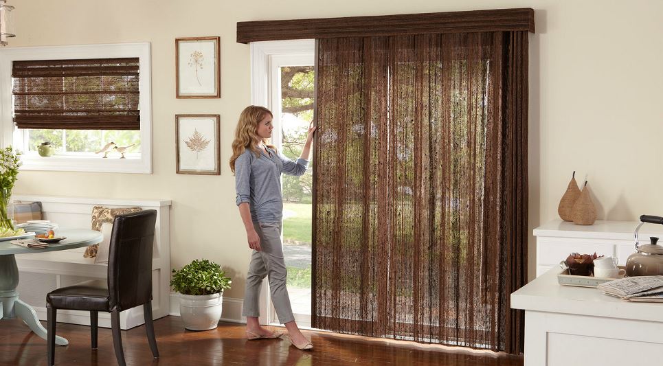 Averte Natural Folding Shades Fresno | ZBlinds Co Fresno